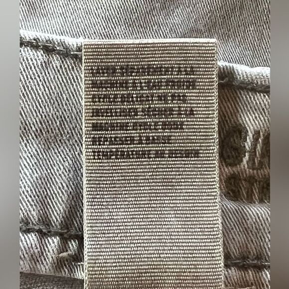 American Eagle Olive Green Jeggings Crop Stretch  Size 6 - Picture 6 of 6